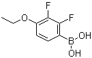 structure of CAS# 212386-71-5, B-(4-乙氧基-2,3-二氟苯基)硼酸
