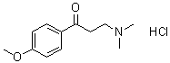 CAS 登录号：2125-49-7, beta-(二甲基氨基)-4'-甲氧基苯丙酮盐酸盐