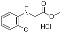 structure of CAS# 212838-70-5, (R)-邻氯苯甘氨酸甲酯盐酸盐