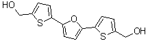 structure of CAS# 213261-59-7, 5,5'-(2,5-呋喃二基)二-2-噻吩甲醇
