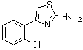 structure of CAS# 21344-90-1, 2-氨基-4-(2-氯苯基)噻唑