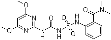 structure of CAS# 213464-77-8, 嘧苯胺磺隆