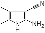 2-Amino-3-cyano-4,5-dimethylpyrrole molecular structure (CAS 21392-51-8)