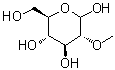 CAS 登录号：2140-41-2, 甲基 2-D-吡喃葡萄糖苷