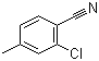 structure of CAS# 21423-84-7, 2-氯-4-甲基苯腈