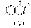 structure of CAS# 214288-10-5, 6-氟-4-(三氟甲基)-2(1H)-喹唑啉酮