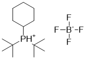 structure of CAS# 2143022-27-7, -叔丁基(环己基)鏻四氟硼酸盐