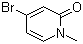 structure of CAS# 214342-63-9, 4-溴-1-甲基吡啶-2-酮