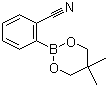 structure of CAS# 214360-47-1, 2-腈基苯硼酸新戊二醇酯