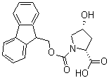 CAS 登录号：214852-45-6, N-芴甲氧羰基-顺式-4-羟基-D-脯氨酸