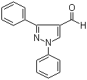 structure of CAS# 21487-45-6, 1,3-二苯-1H-吡唑-4-甲醛