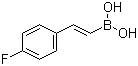 CAS 登录号：214907-24-1, 反式-2-(4-氟苯基)乙烯基硼酸