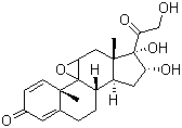 CAS # 215095-77-5, 9,11b-Epoxidetriamcinolone, (9,16b)-9,11-Epoxy-16,17,21-trihydroxypregna-1,4-diene-3,20-dione