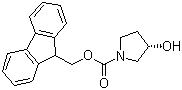 structure of CAS# 215178-38-4, (S)-1-FMOC-3-吡咯烷醇