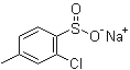 CAS 登录号：215252-42-9, 2-氯-4-甲基苯亚磺酸钠盐