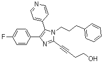 structure of CAS# 215303-72-3, JNJ 3026582