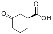 structure of CAS# 21531-46-4, (1S)-3-氧代环己烷-1-羧酸