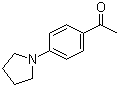 structure of CAS# 21557-09-5, 4'-(1-吡咯烷基)苯乙酮