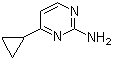 structure of CAS# 21573-15-9, 4-环丙基嘧啶-2-胺