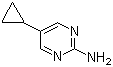 structure of CAS# 21573-16-0, 5-环丙基-2-嘧啶胺