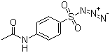 structure of CAS# 2158-14-7, 4-Acetamidobenzenesulfonyl azide