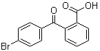 2-(4-Bromobenzoyl)benzoic acid molecular structure (CAS 2159-40-2)