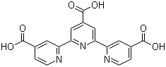 structure of CAS# 216018-58-5, [2,2':6',2''-三联吡啶]-4,4',4''-三甲酸
