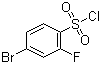 structure of CAS# 216159-03-4, 4-溴-2-氟苯磺酰氯