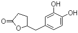 CAS 登录号：21618-92-8, 5-[(3,4-二羟基苯基)甲基]二氢-2(3H)-呋喃酮