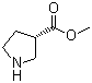 structure of CAS# 216311-60-3, (3S)-吡咯烷-3-羧酸甲酯
