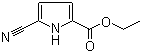 CAS # 21635-99-4, Ethyl 5-cyano-1H-pyrrole-2-carboxylate, 5-Cyano-1H-pyrrole-2-carboxylic acid ethyl ester