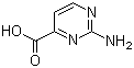 structure of CAS# 2164-65-0, 2-Aminopyrimidine-4-carboxylic acid