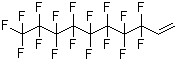 structure of CAS# 21652-58-4, 1H,1H,2H-Perfluoro-1-decene