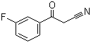 structure of CAS# 21667-61-8, 3-氟苯甲酰乙腈