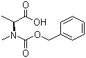 CAS 登录号：21691-41-8, N-苄氧羰基-N-甲基-L-丙氨酸