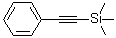 三甲基(苯乙炔基)硅烷分子结构 (CAS 2170-06-1)