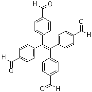 structure of CAS# 2170451-48-4, 4,4',4'',4'''-(乙烯-1,1,2,2-四基)四苯甲醛