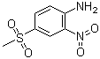 structure of CAS# 21731-56-6, 4-(甲基磺酰基)-2-硝基苯胺
