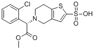 CAS # 2173294-69-2, Clopidogrel Sulfonated Impurity, 5-[(1S)-1-(2-chlorophenyl)-2-methoxy-2-oxoethyl]-6,7-dihydro-4H-thieno[3,2-c]pyridine-2-sulfonic acid