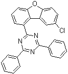CAS # 2173554-85-1, 2-(8-Chloro-1-dibenzofuranyl)-4,6-diphenyl-1,3,5-triazine