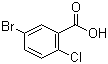 5-Bromo-2-chlorobenzoic acid  molecular structure (CAS 21739-92-4)