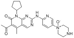 structure of CAS# 2174002-29-8, 帕博西尼哌嗪N-氧化物