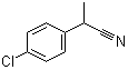 structure of CAS# 2184-88-5, 2-(4-Chlorophenyl)propanenitrile
