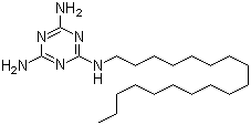 CAS 登录号：21840-04-0, N-十八烷基-1,3,5-三嗪-2,4,6-三胺