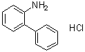 structure of CAS# 2185-92-4, 2-苯基苯胺盐酸盐