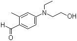 CAS 登录号：21850-52-2, N-乙基-N-羟乙基-4-氨基-2-甲基苯甲醛