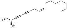 structure of CAS# 21852-80-2, 镰叶芹醇