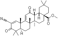 CAS # 218600-53-4, Methyl 2-cyano-3,12-dioxooleana-1,9(11)-dien-28-oate, 2-Cyano-3,12-dioxooleana-1,9(11)-dien-28-oic acid methyl ester, Bardoxolone methyl, CDDO-Methyl ester
