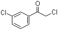 structure of CAS# 21886-56-6, 2,3'-Dichloroacetophenone