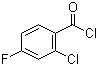 structure of CAS# 21900-54-9, 2-Chloro-4-fluorobenzoyl chloride